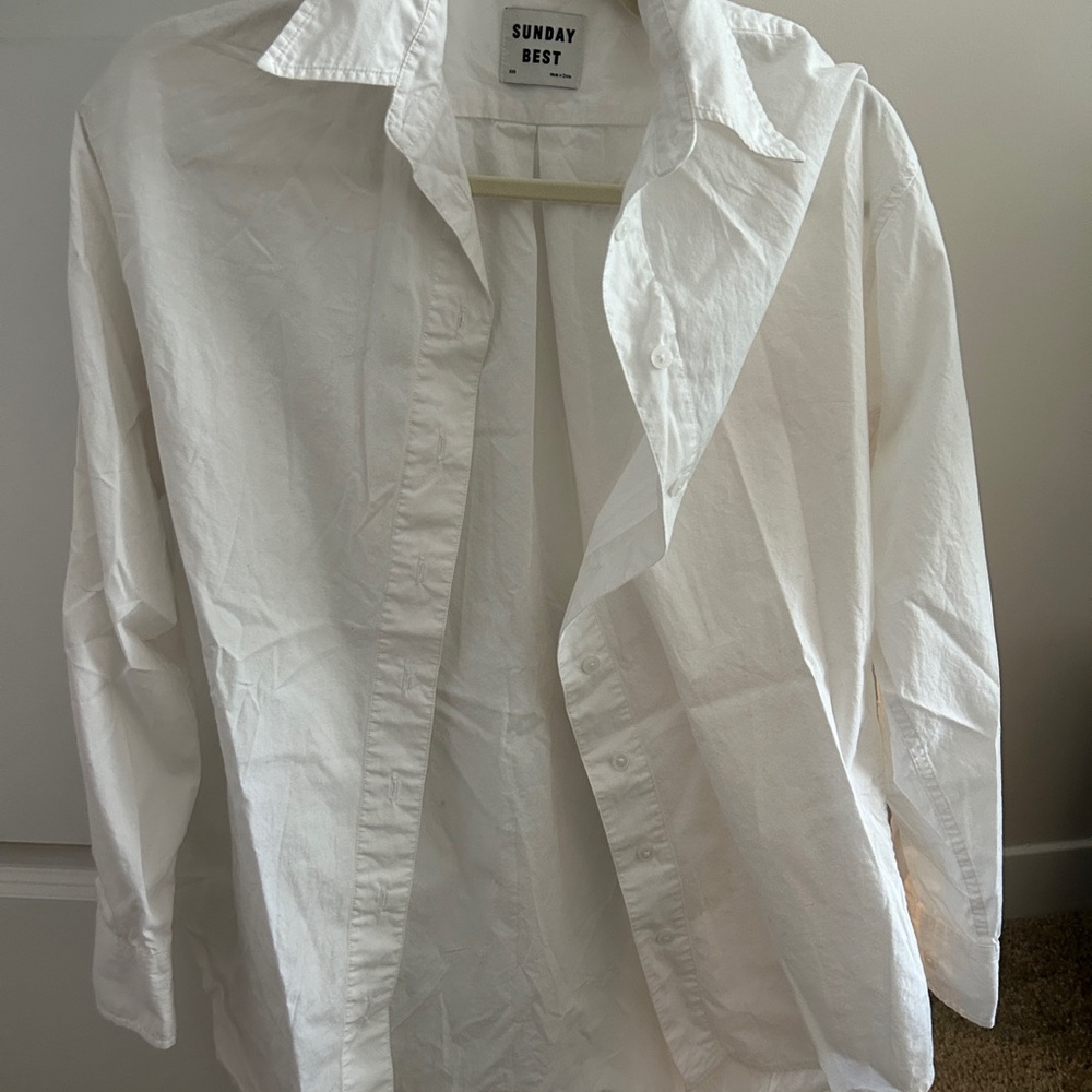 Sunday Best Classic White Shirt